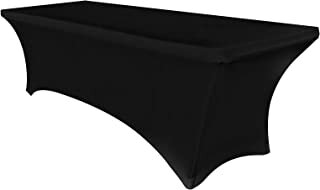 4 Ft (Kids Table) Spandex Linen Rental - Black