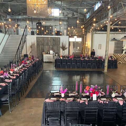 12x12 Dance Floor Rental - Black