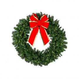 large christmas wreath rental Happy Hill