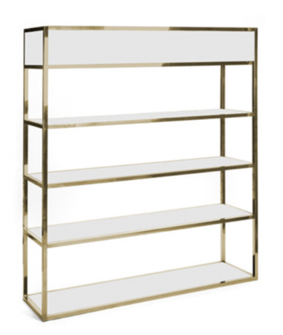 Bar Back - Essex Collection - Gold Frame