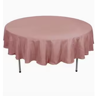 Mauve 90 inch Round Tablecloth